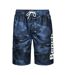 Short de bain bermuda camo pour hommes bleu Bench