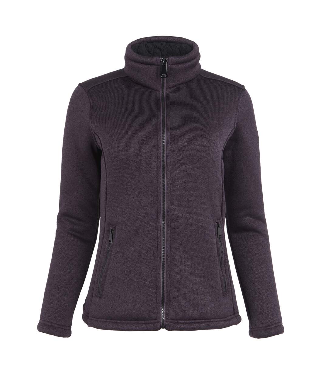 Veste Polaire Razia Femme Prune Sombre Noir Regatta-2