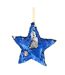 Christmas Shop 16.5cm Reversible Xmas Sequin Star (Blue/Silver) (One Size)