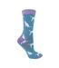 1 Pack Ladies Novelty Dog Pattern Bamboo Socks-1