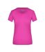 T-shirt Active Femme Rose James And Nicholson-1