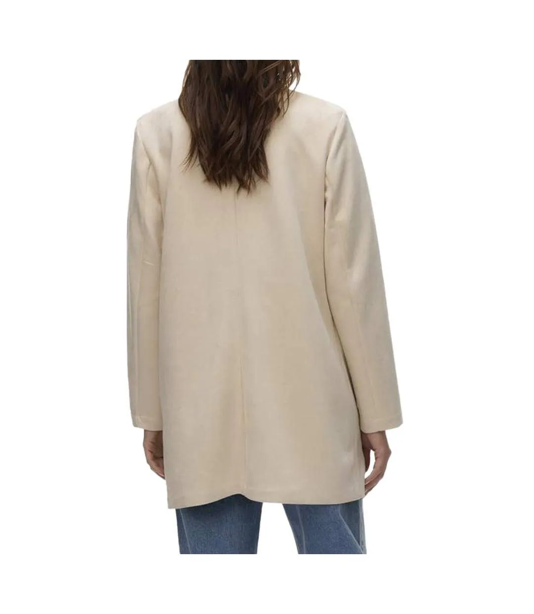 Veste beige femme vero moda josefreja-2