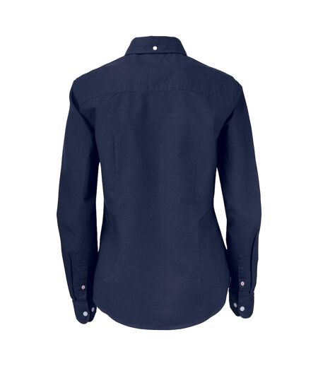 Womens/ladies Belfair Shirt Dark Navy Cutter & Buck