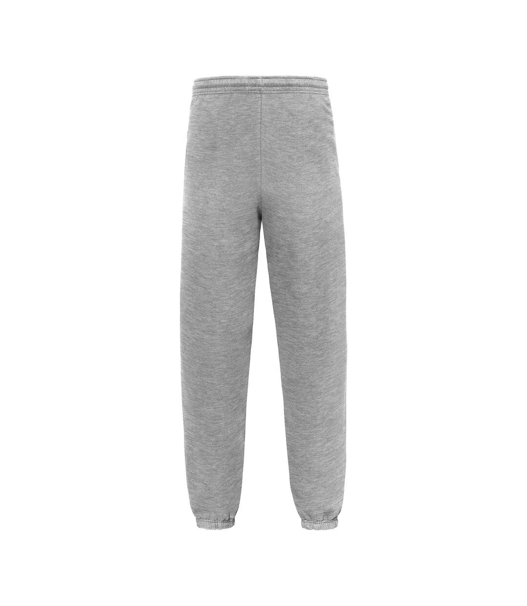 Pantalon De Jogging Iconic Premium Adulte Gris Clair Chiné Fruit Of The Loom-3