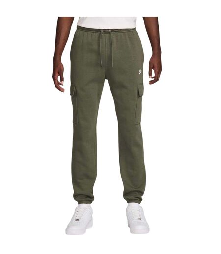 Pantalon De Jogging À Poches Sportswear Club Homme Kaki Blanc Nike