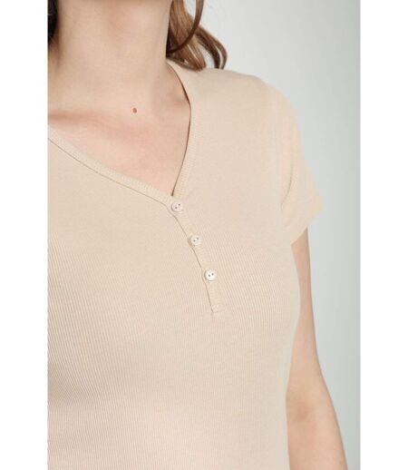 Tee Shirt Cotele Manches Courtes Femme Drew  | Gerard Pasquier | Gerard Pasquier