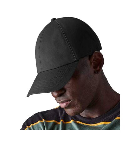 Beechfield Unisex Adult 6 Panel Cap (Black) - UTPC4572