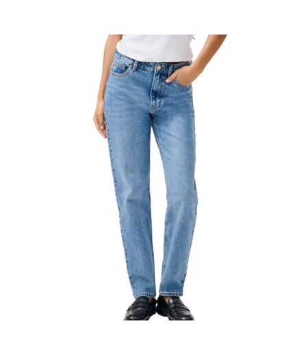 Jean droit bleu femme only lemily
