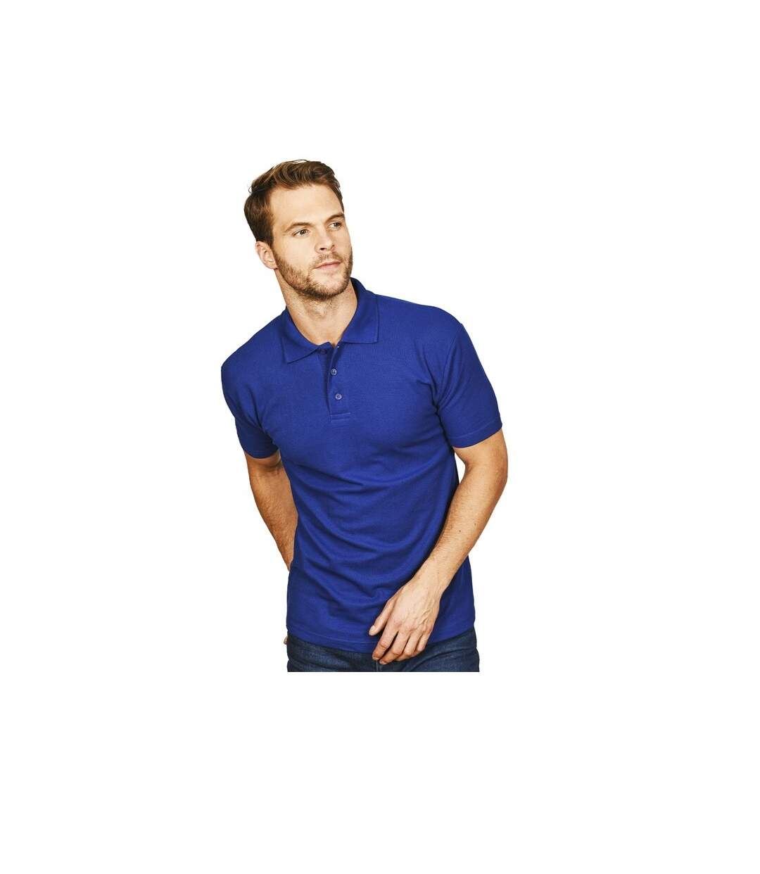 Casual Classic Mens Pique Polo (Royal)