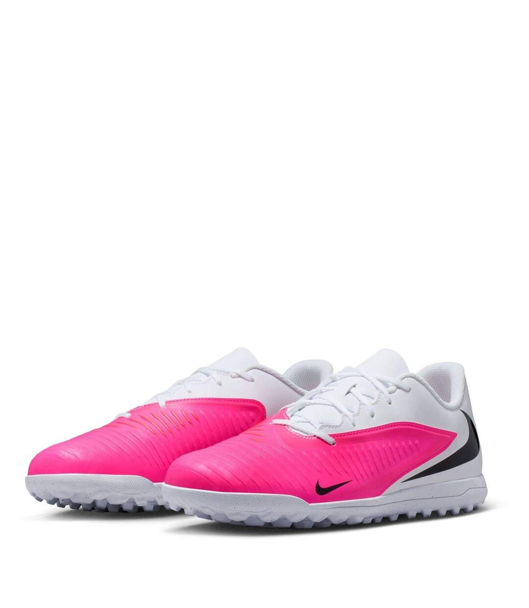 Unisex Adult Phantom 6 Flat Football Boots White Pink Nike-4