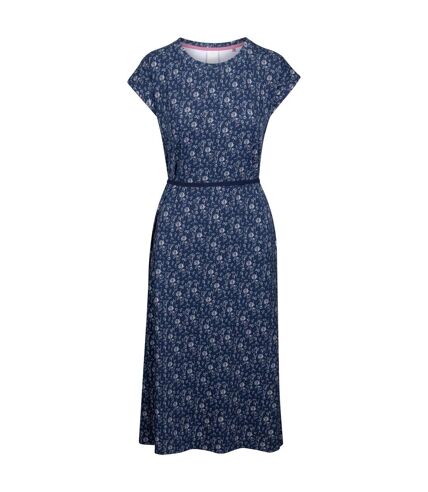 Trespass Womens/Ladies Portia Flower Casual Dress (Navy) - UTTP6292