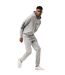 Unisex adult cooper recycled cotton jogging bottoms heather grey Iqoniq-3