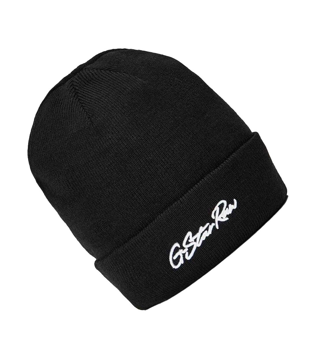 Unisex Adult Lettering Beanie Dark Black G-Star-2