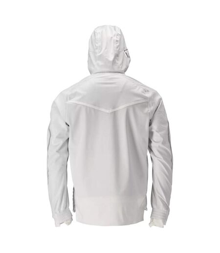 Mens Customised Shell Jacket White Mascot