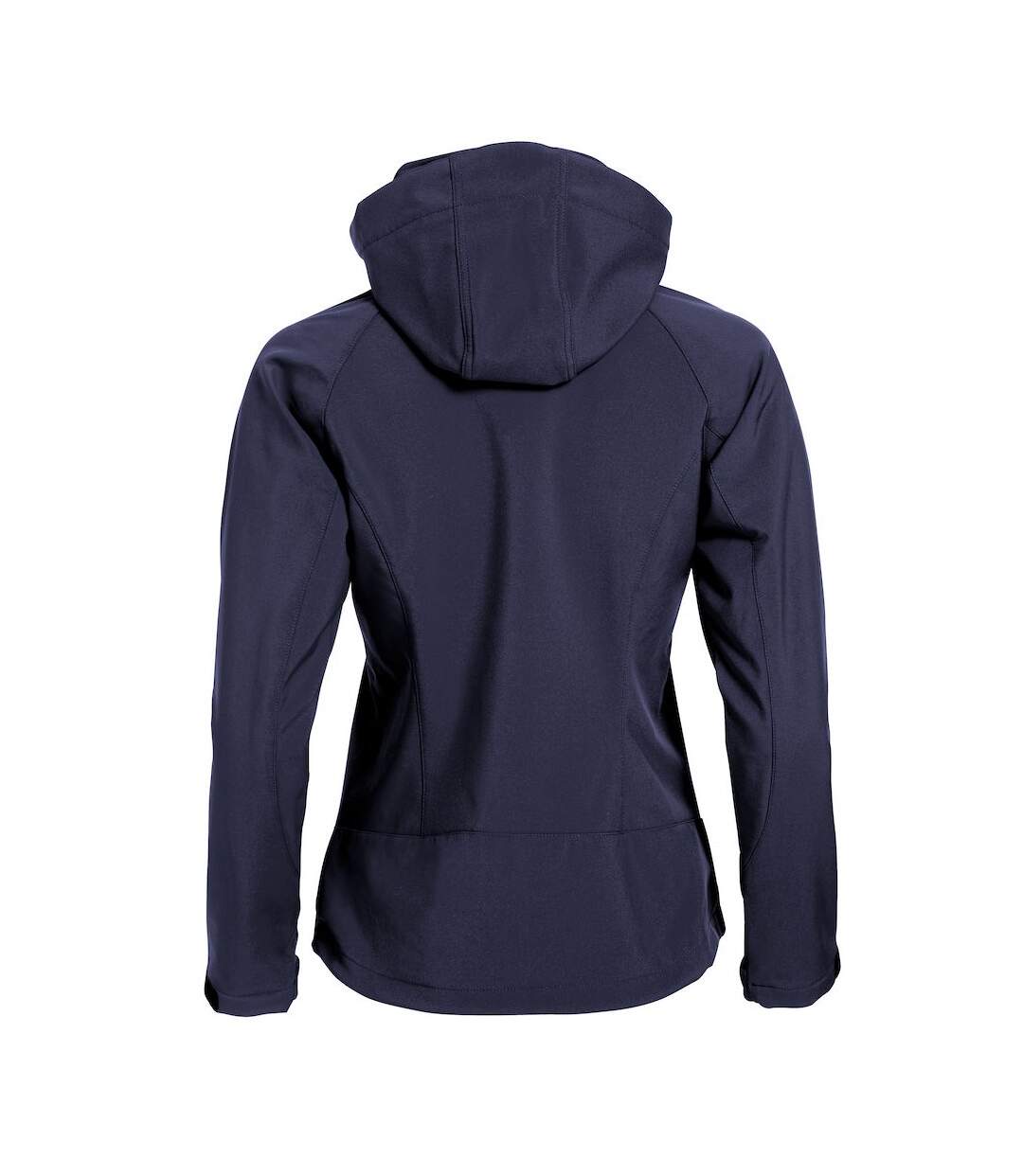 Veste softshell milford femme bleu marine foncé Clique