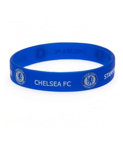 Chelsea FC - Bracelet en silicone (Bleu) (One Size) - UTTA3536