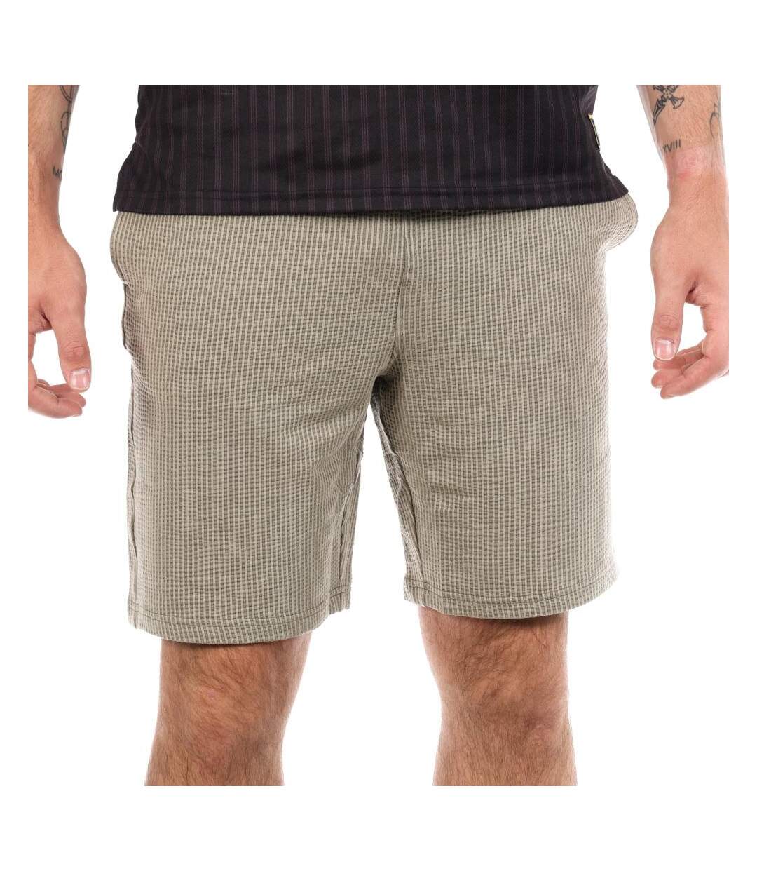 Short kaki homme only & sons kian-1