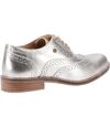 Hush Puppies Womens/Ladies Natalie Lace Up Leather Brogue Shoe (Gold) - UTFS7063