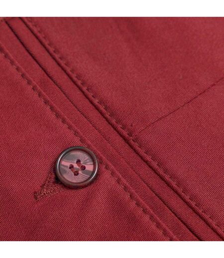 Pantalon Motif/style Uni Homme Rouge Bordeaux Di Selentino