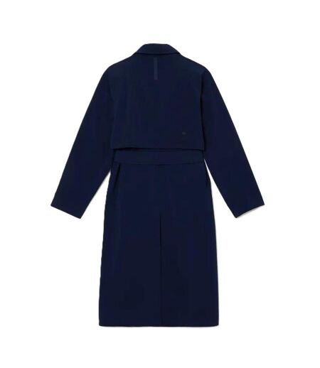 Trench Femme Bleu Marine Foncé Lacoste