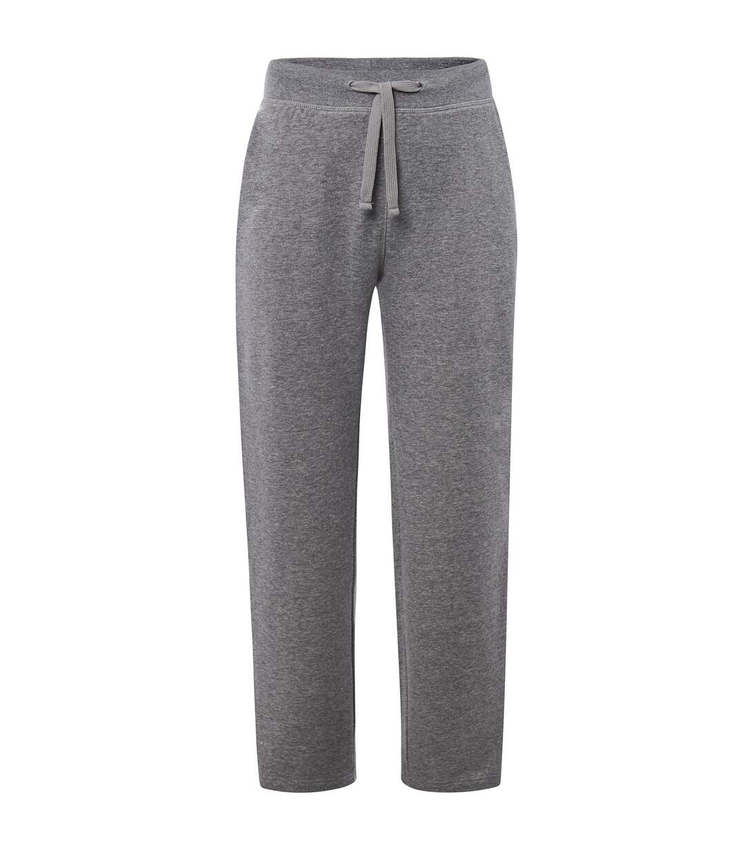 Pantalon De Jogging Motif/style Uni Homme Gris Chiné JHK-1