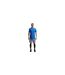 Maillot Manches Courtes Motif/style Passepoil Contrasté Park Homme Bleu Nike-1