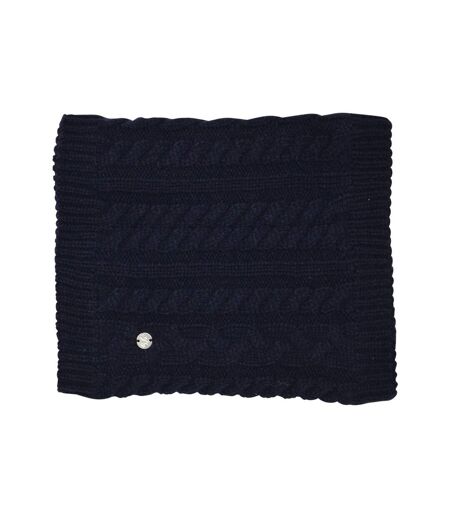 Snood meribel adulte taille unique bleu marine HyFASHION