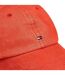 Mens Cotton Baseball Cap Brick Red Tommy Hilfiger-4