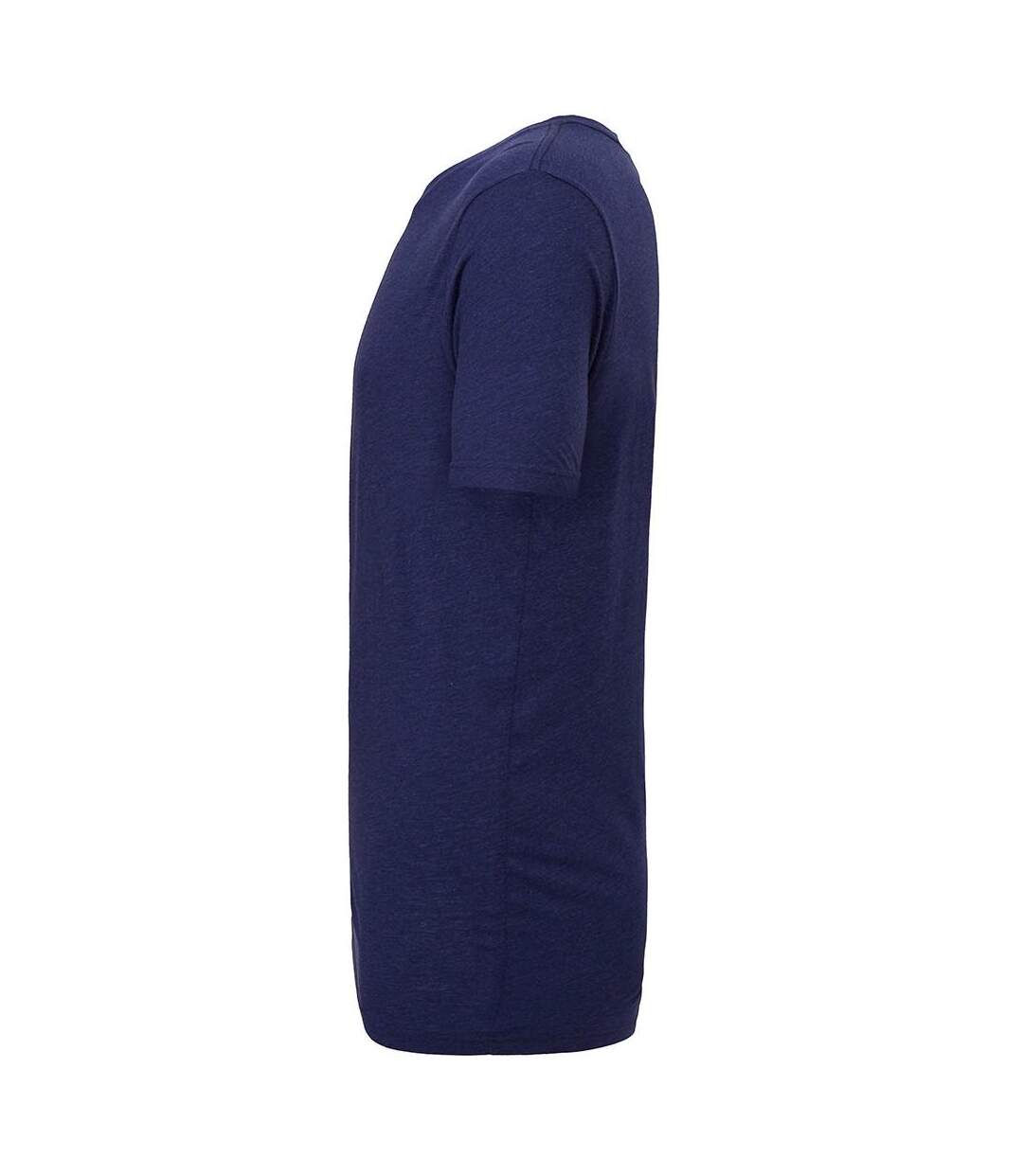 Canvas T-shirt À Manches Courtes Homme Bleu Marine Bella + Canvas-3