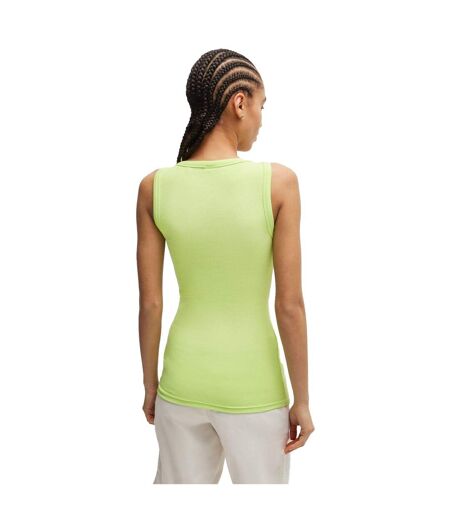 Womens/ladies c_ematite slim tank top green Boss