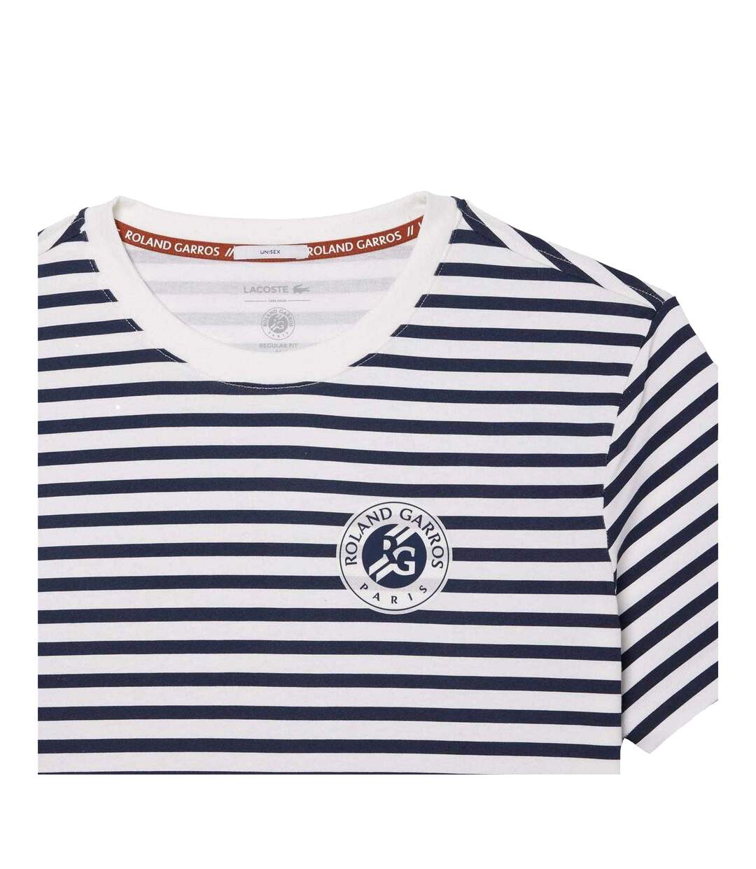 Unisex Adult Roland Garros Edition T-shirt White Lacoste-2
