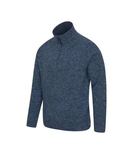 Mens Snowdon Ii Fleece Top Navy Mountain Warehouse