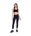 Womens/ladies Wrap Waist Leggings Black Mountain Warehouse-1