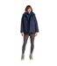 Veste Imperméable À Capuche National Trust Crossbill Femme Bleu Foncé Craghoppers-4