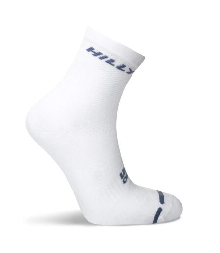 Socquettes Homme Blanc Gris Hilly