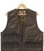 Gilet de Chasse LEDERTYS Impercoat LY0209 – Carnier Détachable PVC, Cartouchière et Protection Impercoat-2