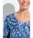 T-shirt chaud col rond imprimé-4