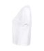 T-shirt court boxy femme blanc Skinni Fit-4