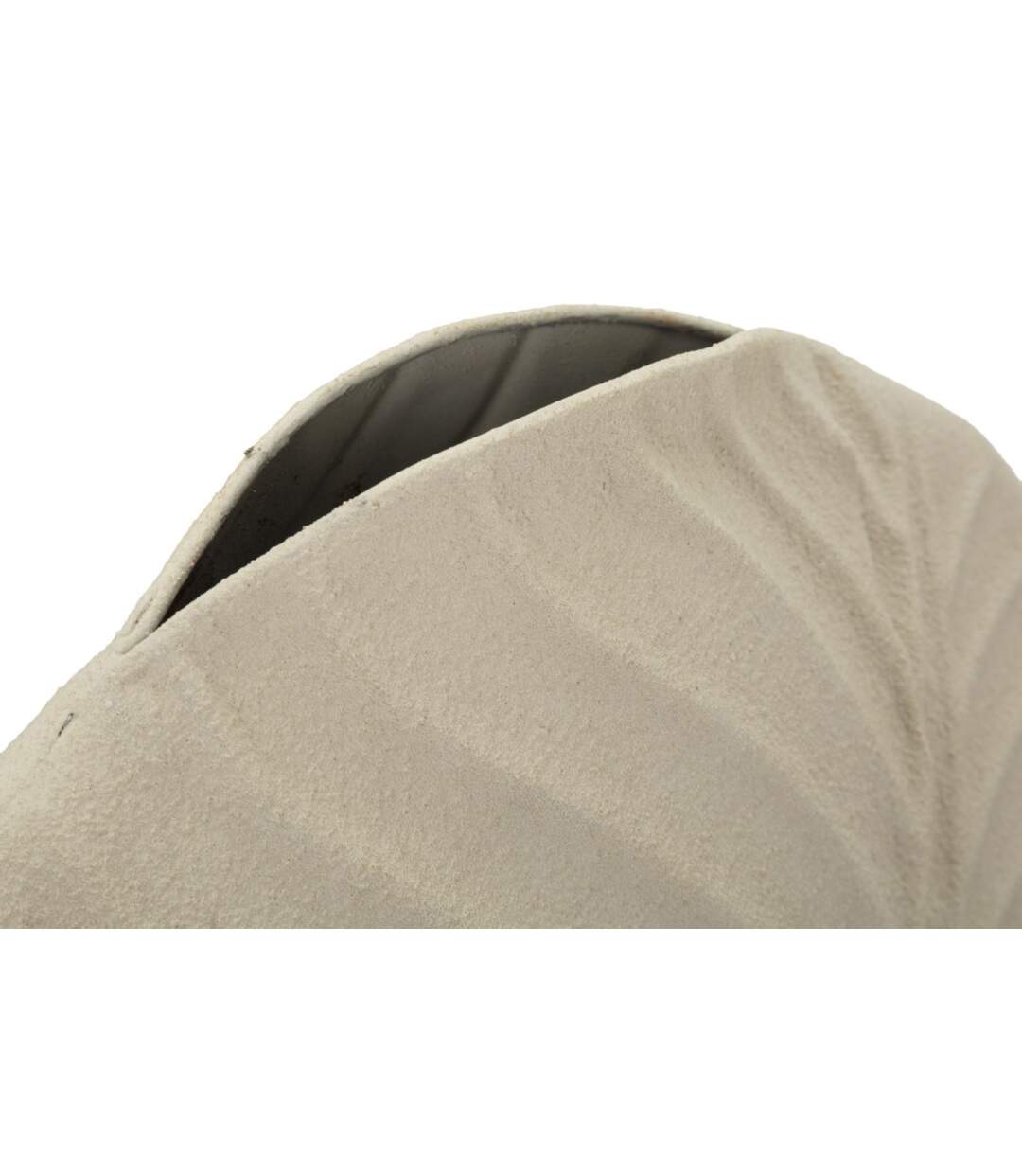 Vase Rond Design Dune 32cm Crème-4