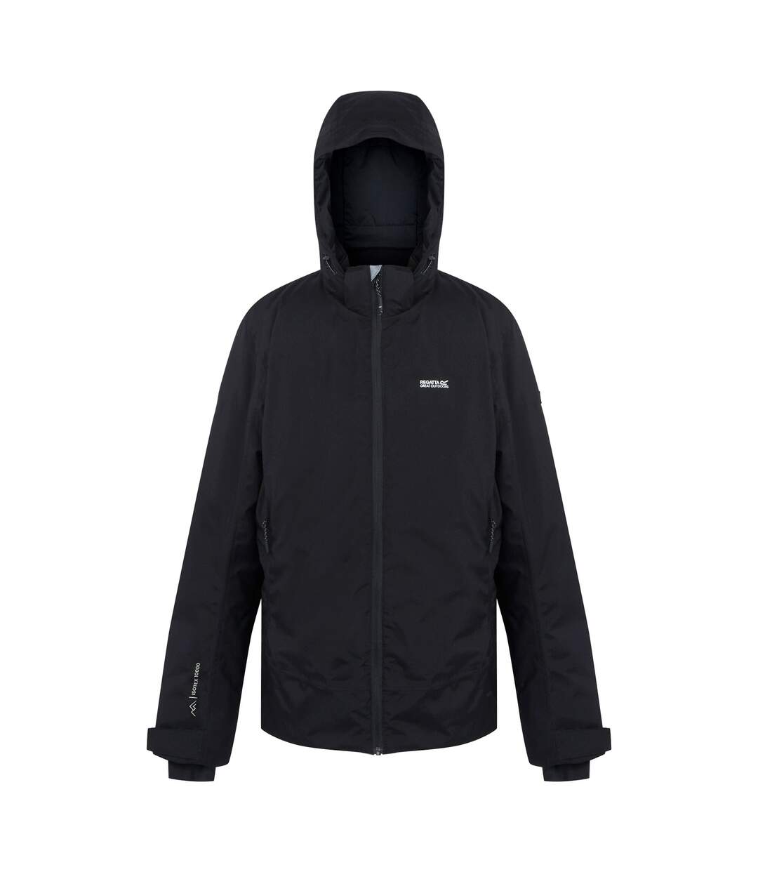 Mens frelton waterproof insulated jacket black Regatta-1