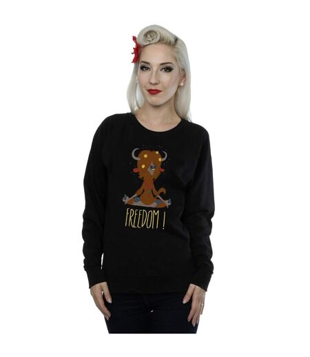 Disney - Sweat ZOOTROPOLIS YAK FREEDOM - Femme (Noir) - UTBI12173