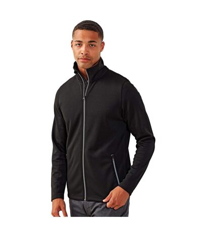 Mens Sustainable Sweat Jacket Black Premier