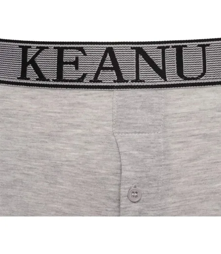Boxers Motif/style Uni Homme Blanc Keanu