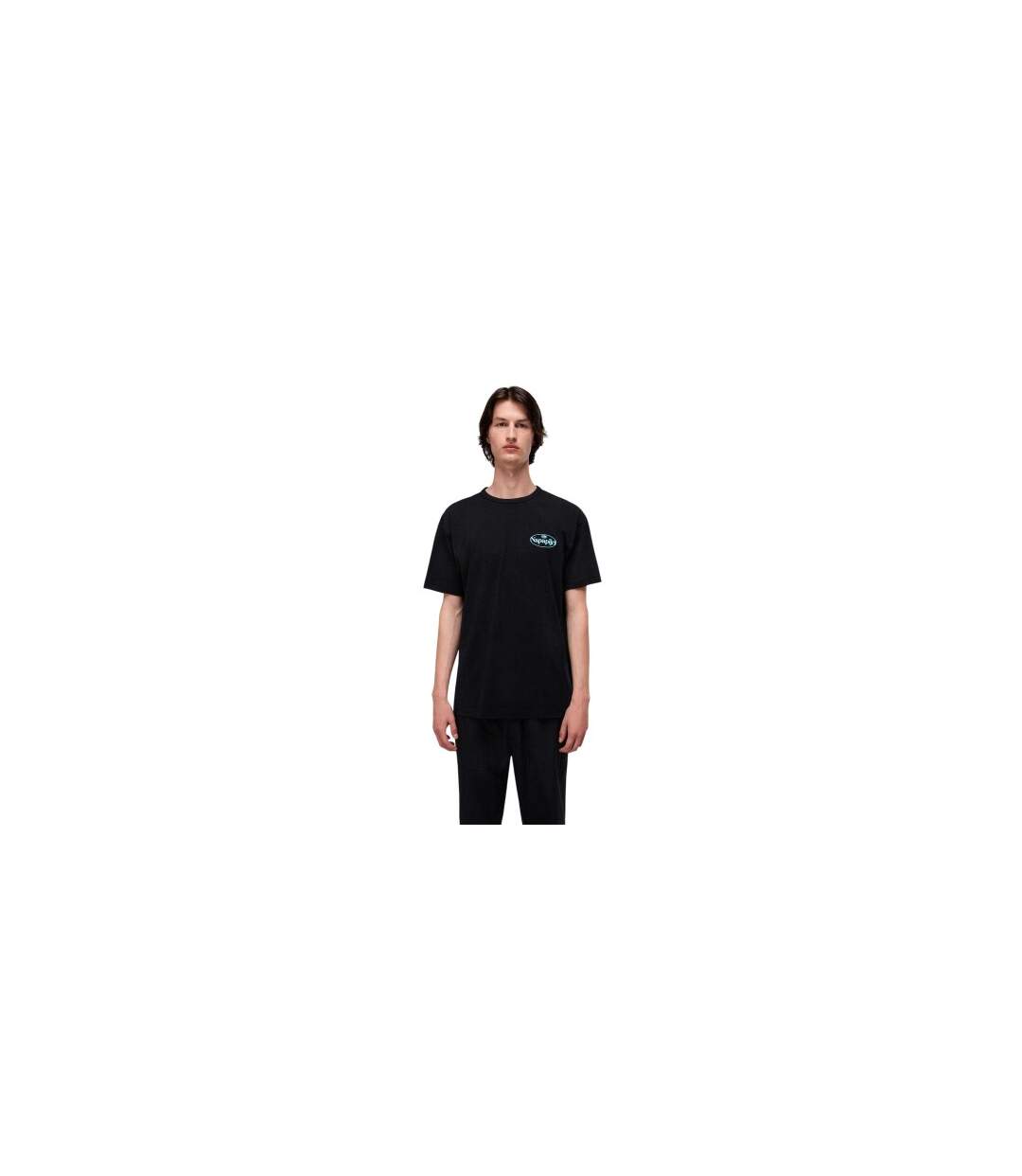 T-shirt Motif/style Graphique Homme Noir Napapijri-1