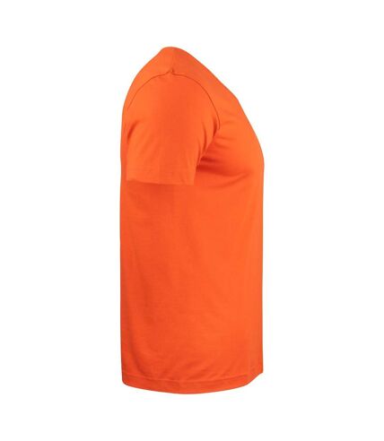 T-shirt basic adulte orange sang Clique Clique