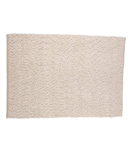 Tapis Déco en Laine Jajru 200x300cm Blanc