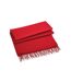 Echarpe Classique Tissée Unisexe Pour Adultes Taille Unique Rouge Classique Beechfield-1