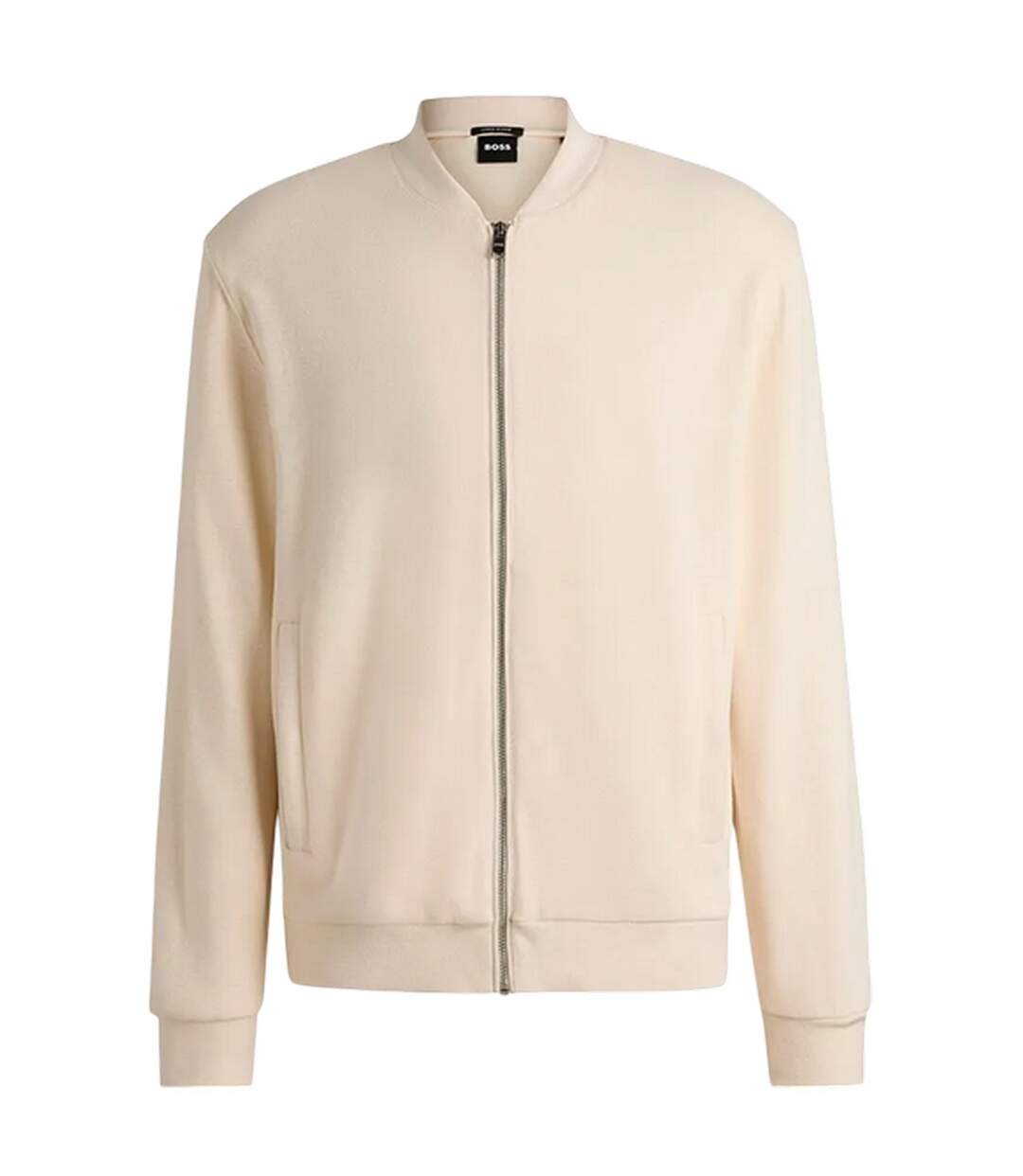 Blouson Aviateur Motif/style Uni Homme Blanc Boss-2