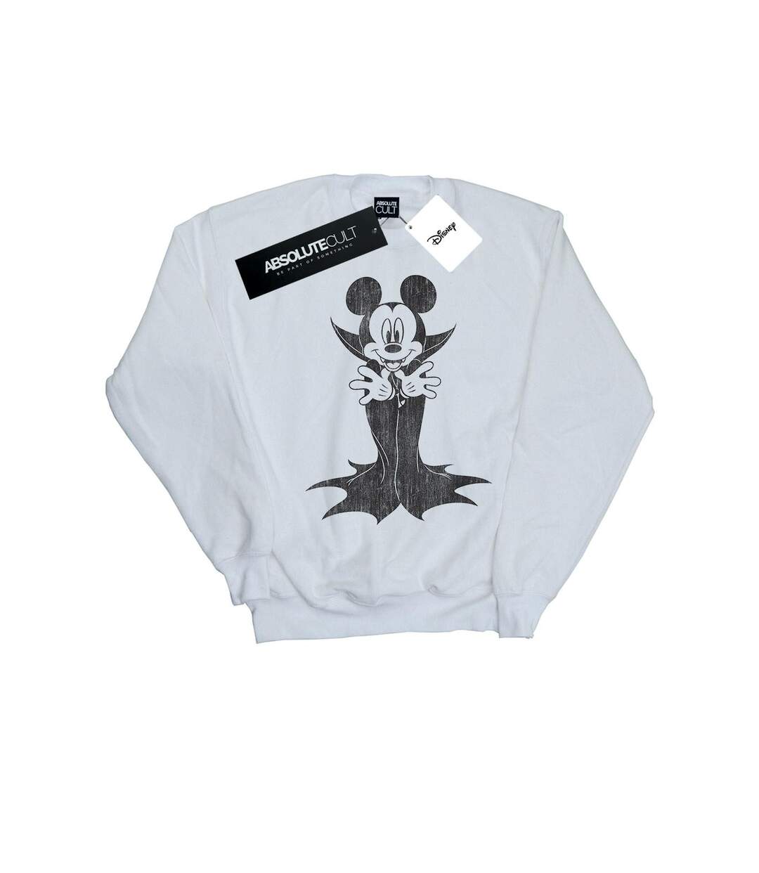 Disney Sweatshirt Mickey Mouse Dracula - Femmes/Dames (Blanc) - UTBI27999-1