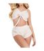 Womens/ladies V Neck Sleeveless Loungewear Set Stone Brave Soul-2